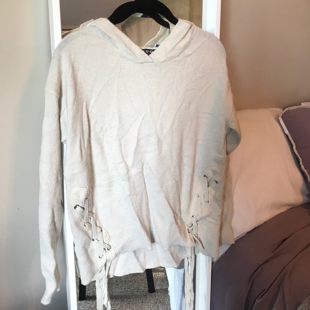 Cream sweater